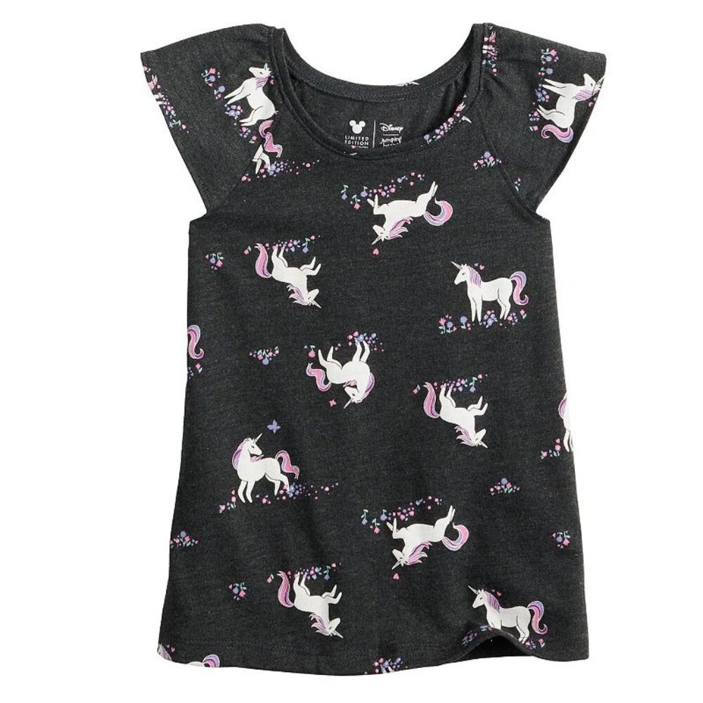 Toddler Girl Jumping‎ Beans Flutter-Sleeve Top, Toddler Girl's, Size: 12 Months,